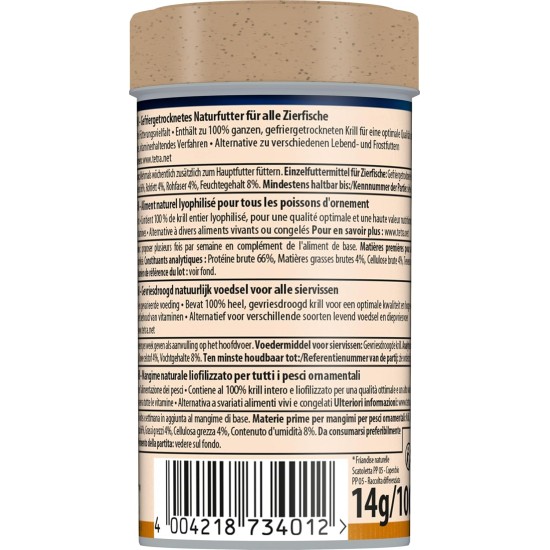 TetraDelica Natural Food for Ornamental Fish, Krill, Daphnia, Water Fleas, Brine Shrimps, Bloodworms, Red Mosquito Larvae,. Various Varieties and Sizes, Single, mix TetraDelica Natural Food for Ornamental Fish, Krill, Daphnia, Water Fleas, Brine Shrimps, Bloodworms, Red Mosquito Larvae,. Various Varieties and Sizes, Single, mix