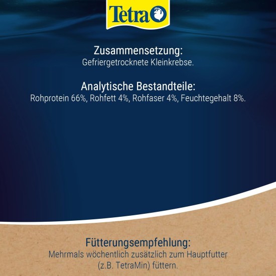 TetraDelica Natural Food for Ornamental Fish, Krill, Daphnia, Water Fleas, Brine Shrimps, Bloodworms, Red Mosquito Larvae,. Various Varieties and Sizes, Single, mix TetraDelica Natural Food for Ornamental Fish, Krill, Daphnia, Water Fleas, Brine Shrimps, Bloodworms, Red Mosquito Larvae,. Various Varieties and Sizes, Single, mix