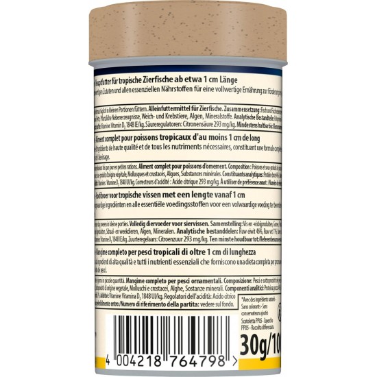 TetraMin Flakes, Flake-Shaped Fish Food for All Ornamental Fish, Balanced Blend for Healthy Fish and Clear Water, 1 L Tin TetraMin Flakes, Flake-Shaped Fish Food for All Ornamental Fish, Balanced Blend for Healthy Fish and Clear Water, 1 L Tin