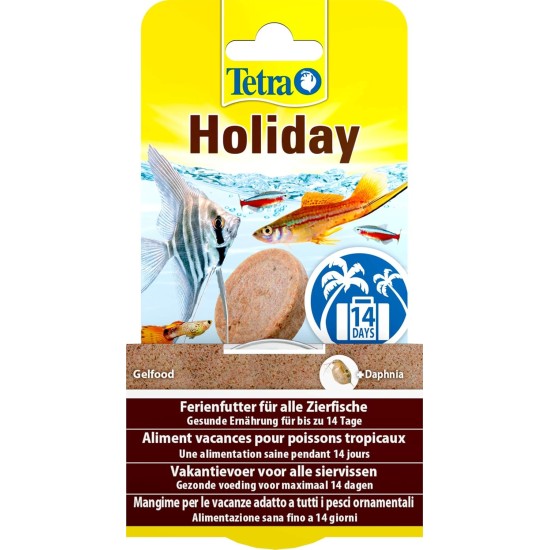 TetraMin Holiday Food for a balanced diet of all ornamental fish, lasts up to 14 days, different variations, Menu TetraMin Holiday Food for a balanced diet of all ornamental fish, lasts up to 14 days, different variations, Menu
