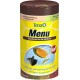 TetraMin menu main food mix for all ornamental fish, 4 different flakes in 4 separate compartments ideal for fish of all water areas, 100 ml jar TetraMin menu main food mix for all ornamental fish, 4 different flakes in 4 separate compartments ideal for fish of all water areas, 100 ml jar