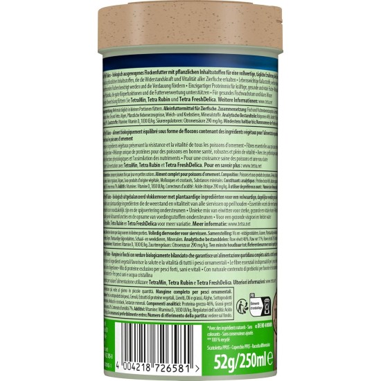 TetraPhyll Main Food for All Pflanzenfressenden Ornamental Fish TetraPhyll Main Food for All Pflanzenfressenden Ornamental Fish