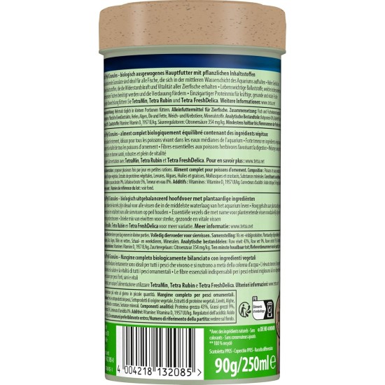 TetraPhyll Main Food for All Pflanzenfressenden Ornamental Fish TetraPhyll Main Food for All Pflanzenfressenden Ornamental Fish