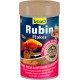 TetraRubin Staple Feed for Ornamental Fish, for Intense Colour with Natural Colour Enhancers, plus Probiotics for Improved Body Functions and Feed Recycling, Various Sizes TetraRubin Staple Feed for Ornamental Fish, for Intense Colour with Natural Colour Enhancers, plus Probiotics for Improved Body Functions and Feed Recycling, Various Sizes