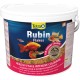TetraRubin Staple Feed for Ornamental Fish, for Intense Colour with Natural Colour Enhancers, plus Probiotics for Improved Body Functions and Feed Recycling, Various Sizes TetraRubin Staple Feed for Ornamental Fish, for Intense Colour with Natural Colour Enhancers, plus Probiotics for Improved Body Functions and Feed Recycling, Various Sizes