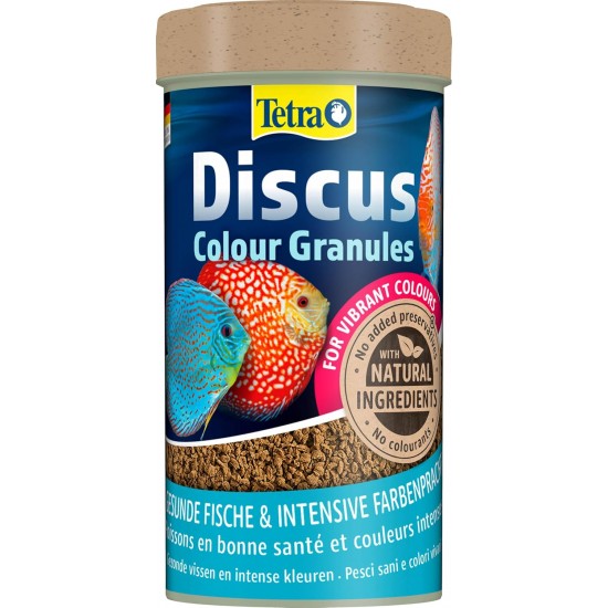 Tetradiscus, specially adapted to the dietary needs of discus fish, in granulate form, 1 can (1 x 250 ml) Tetradiscus, specially adapted to the dietary needs of discus fish, in granulate form, 1 can (1 x 250 ml)
