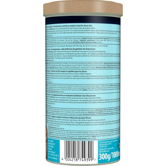 Tetradiscus, specially adapted to the dietary needs of discus fish, in granulate form, 1 can (1 x 250 ml) Tetradiscus, specially adapted to the dietary needs of discus fish, in granulate form, 1 can (1 x 250 ml)