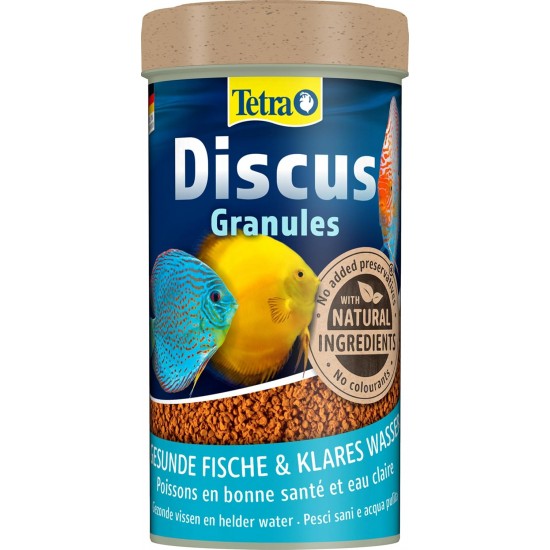 Tetradiscus, specially adapted to the dietary needs of discus fish, in granulate form, 1 can (1 x 250 ml) Tetradiscus, specially adapted to the dietary needs of discus fish, in granulate form, 1 can (1 x 250 ml)