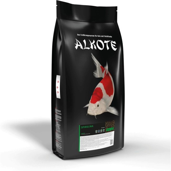 AL-KO-TE, 1-Season Food for Koi and Ornamental Fish, Summer Months, Floating Pellets, 6 mm, Main Food Spirulina 7%, 9 kg AL-KO-TE, 1-Season Food for Koi and Ornamental Fish, Summer Months, Floating Pellets, 6 mm, Main Food Spirulina 7%, 9 kg