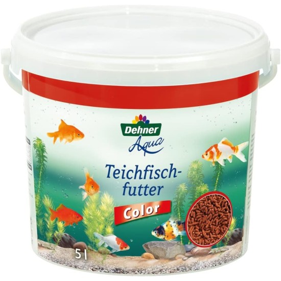 Dehner Aqua Colour Pond Fish Food 5 L Dehner Aqua Colour Pond Fish Food 5 L