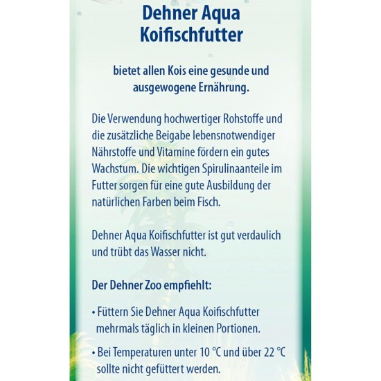 Dehner Aqua Koi Fish Food Granules Mini, 3.5 L Dehner Aqua Koi Fish Food Granules Mini, 3.5 L