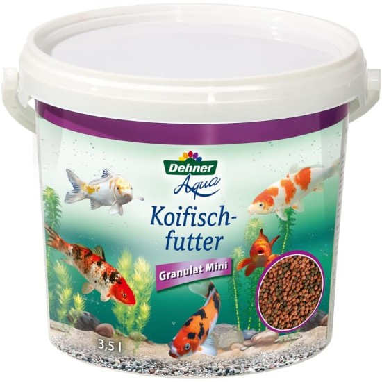 Dehner Aqua Koi Fish Food Granules Mini, 3.5 L Dehner Aqua Koi Fish Food Granules Mini, 3.5 L