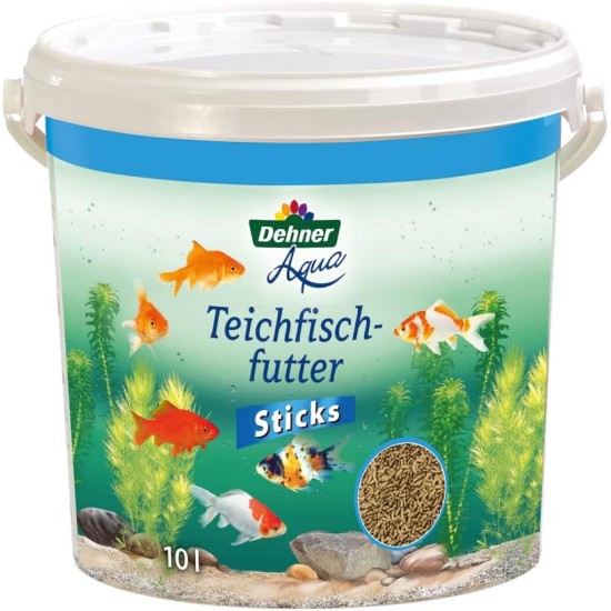 Dehner Aqua Pond Fish Food Sticks 10L Dehner Aqua Pond Fish Food Sticks 10L
