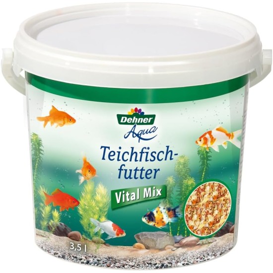 Dehner Aqua Vital Mix Pond Fish Food 3.5 L Dehner Aqua Vital Mix Pond Fish Food 3.5 L