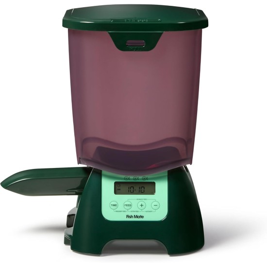 Fish Mate Automatic Pond Fish Feeder P7000 Rainproof 7 Litre Capacity Fish Mate Automatic Pond Fish Feeder P7000 Rainproof 7 Litre Capacity