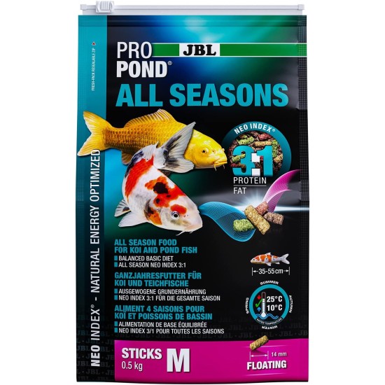 JBL Pro Pond All Seasons M GR. 500 Accessories Ponds JBL Pro Pond All Seasons M GR. 500 Accessories Ponds