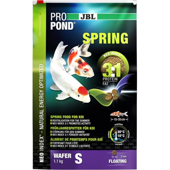 JBL Spring Koi Food Floating Food Tablets Seasonal Food ProPond Spring Medium 1.1kg JBL Spring Koi Food Floating Food Tablets Seasonal Food ProPond Spring Medium 1.1kg