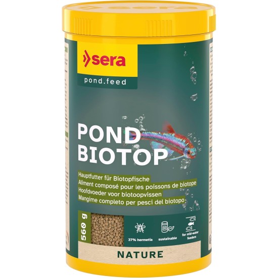 Pond Biotop 3.8 L (1.7 kg) Organic Pot Fish Food Made from Sustainable Insect Meal Pond Food Goldfish Food Pond Biotop 3.8 L (1.7 kg) Organic Pot Fish Food Made from Sustainable Insect Meal Pond Food Goldfish Food