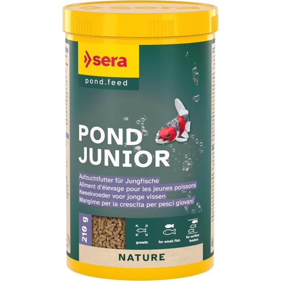 Pond Junior 1,000 ml (210 g) Rearing Food for Boys, Small Pond Fish, Pond Food, Goldfish Food Pond Junior 1,000 ml (210 g) Rearing Food for Boys, Small Pond Fish, Pond Food, Goldfish Food