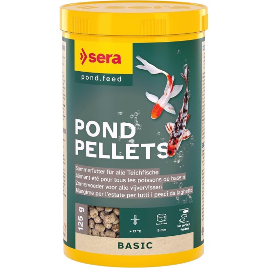 Pond Pellets 1,000 ml (125 g) Summer Food for All Pond Fish Pond Food Goldfish Food Pond Pellets 1,000 ml (125 g) Summer Food for All Pond Fish Pond Food Goldfish Food