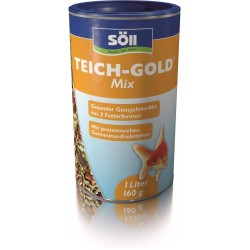Söll GmbH Pond Gold Mix – Complete food for all ornamental fish – Fish food – For Garden Ponds Söll GmbH Pond Gold Mix – Complete food for all ornamental fish – Fish food – For Garden Ponds