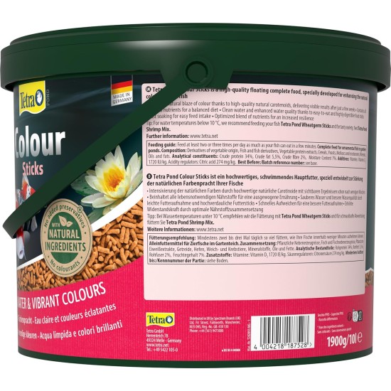 Tetra Pond Colour Sticks - 10 L Tetra Pond Colour Sticks - 10 L