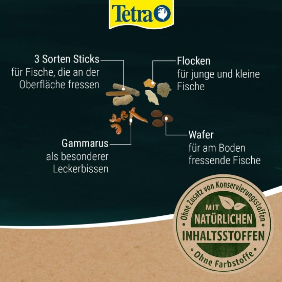 Tetra Pond Koi Sticks Koi Food for Colourful Fish and Improved Water Quality, 7 L Bucket Tetra Pond Koi Sticks Koi Food for Colourful Fish and Improved Water Quality, 7 L Bucket
