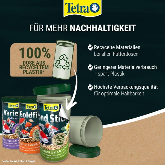 Tetra Pond Pellets Mini, Complete Fish Food for Smaller Pond Fish, 1 Litre Tetra Pond Pellets Mini, Complete Fish Food for Smaller Pond Fish, 1 Litre