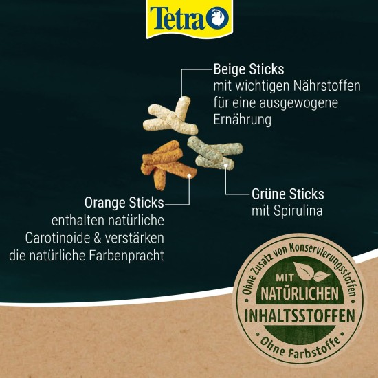 Tetra Pond Special Mix - Fish Food Mix for All Pond Fish Consisting of Three Different Sticks, for Healthy Growth and a Strengthened Immune System, 5 L Bucket Tetra Pond Special Mix - Fish Food Mix for All Pond Fish Consisting of Three Different Sticks, for Healthy Growth and a Strengthened Immune System, 5 L Bucket
