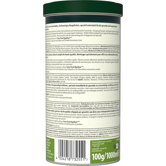 Tetra Pond Sticks Fish Food for All Pond Fish, Supports Healthy Fish and Clear Water in the Pond, 10 L Bucket Tetra Pond Sticks Fish Food for All Pond Fish, Supports Healthy Fish and Clear Water in the Pond, 10 L Bucket