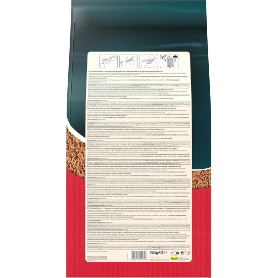Tetra Pond koi sticks - koi food for colourful fish and improved water quality, various sizes and variants. Tetra Pond koi sticks - koi food for colourful fish and improved water quality, various sizes and variants.