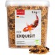 petifool Koi Exquisit, 1 kg, dried feed mix, for turtles and fish, mix of silkworms, shrimps and Gammarus, natural feed petifool Koi Exquisit, 1 kg, dried feed mix, for turtles and fish, mix of silkworms, shrimps and Gammarus, natural feed