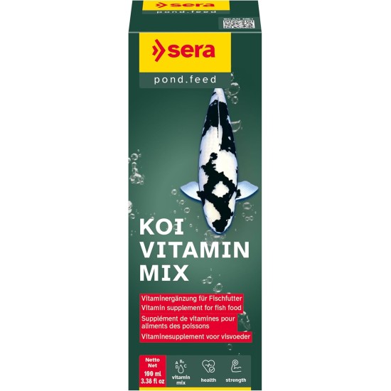 sera Koi Multi-Vitamin Complementary Feed, 100 ml sera Koi Multi-Vitamin Complementary Feed, 100 ml