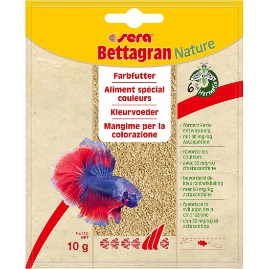 sera Bettagran Siamese Fighting Fish Food 10g sera Bettagran Siamese Fighting Fish Food 10g