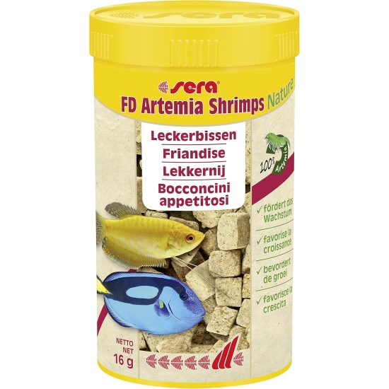 sera FD Artemia Shrimps, 250 ml sera FD Artemia Shrimps, 250 ml