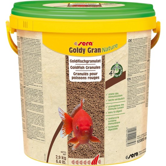 sera Goldy Nature The Natural Coldwater Fish Flake Food for Smaller No Artificial Colours or Preservatives sera Goldy Nature The Natural Coldwater Fish Flake Food for Smaller No Artificial Colours or Preservatives