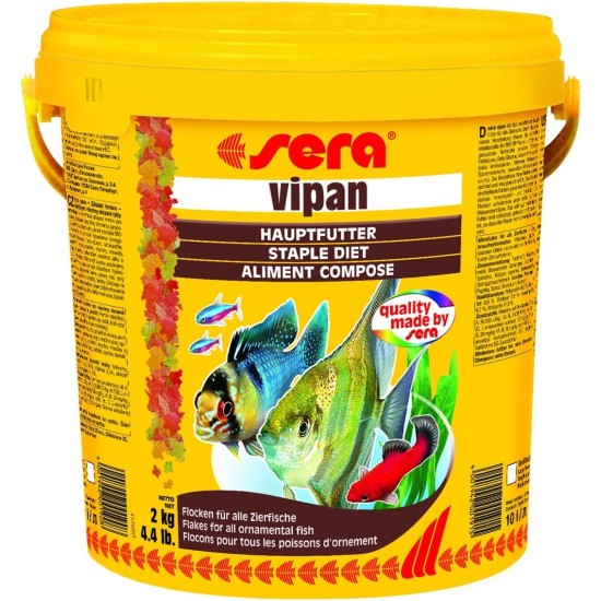 sera vipan Normal Flakes Flake Food or Fish Food, Improved Food Utilization, thus Reducing Water Pollution and so Less Algae, the Classic, Flake Food for all Ornamental Fish in the Aquarium, Classic sera vipan Normal Flakes Flake Food or Fish Food, Improved Food Utilization, thus Reducing Water Pollution and so Less Algae, the Classic, Flake Food for all Ornamental Fish in the Aquarium, Classic