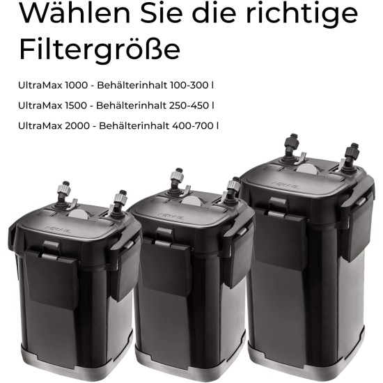 AQUAEL ULTRAMAX External Filter 1000 / 1500 / 2000 AQUAEL ULTRAMAX External Filter 1000 / 1500 / 2000