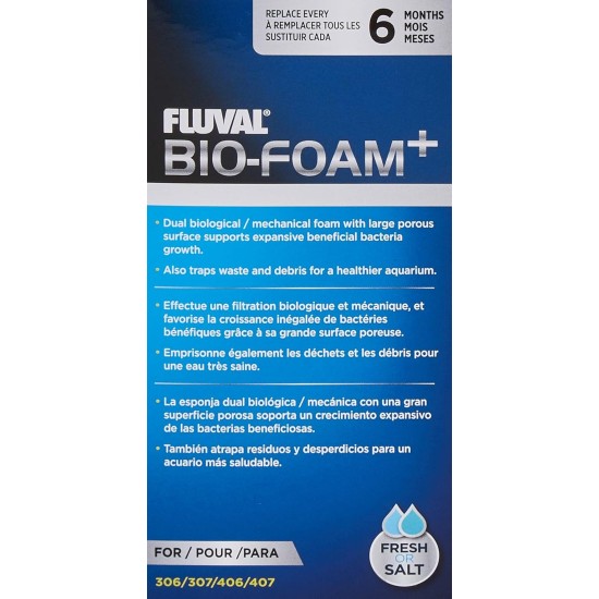 Fluval Bio Foam Number 304/5/6 Fluval Bio Foam Number 304/5/6