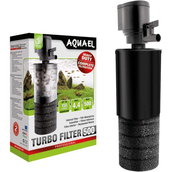 Internal Water Filter Circulation Pump Aquael Turbo Filter (500) Internal Water Filter Circulation Pump Aquael Turbo Filter (500)