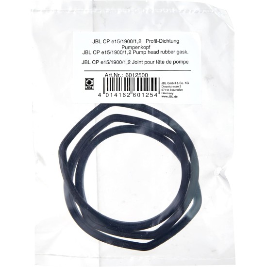 JBL CP e4/7/900/1,2 Pump head rubber gasket, Spare part for CristalProfi e external filter JBL CP e4/7/900/1,2 Pump head rubber gasket, Spare part for CristalProfi e external filter