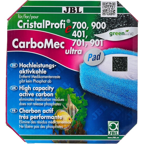 JBL Carbomec activ, High performance activated carbon for freshwater aquariums JBL Carbomec activ, High performance activated carbon for freshwater aquariums