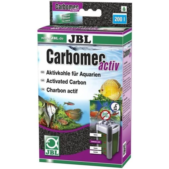 JBL Carbomec activ, High performance activated carbon for freshwater aquariums JBL Carbomec activ, High performance activated carbon for freshwater aquariums