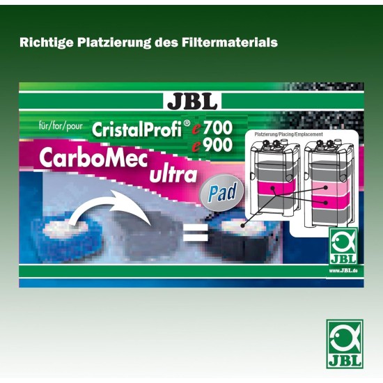 JBL Carbomec activ, High performance activated carbon for freshwater aquariums JBL Carbomec activ, High performance activated carbon for freshwater aquariums
