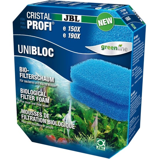 JBL CristalProfi e15/1901-2 UniBloc, Bio-filter foam insert for aquarium filter CristalProfi e JBL CristalProfi e15/1901-2 UniBloc, Bio-filter foam insert for aquarium filter CristalProfi e