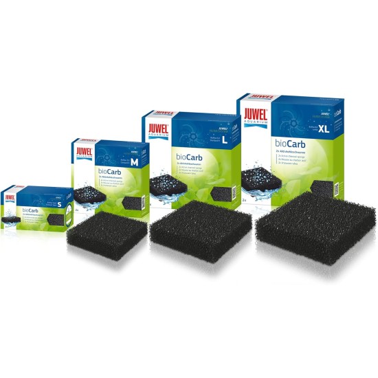 Juwel Aquarium bioCarb activated carbon sponge Juwel Aquarium bioCarb activated carbon sponge