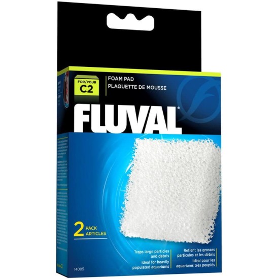 RC Hagen 14005 Fluval C2 Foam Pad 2-pack RC Hagen 14005 Fluval C2 Foam Pad 2-pack