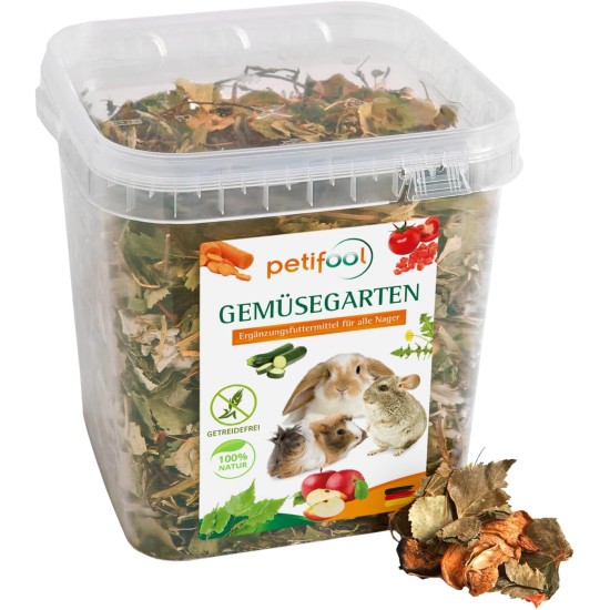 Blütenfest (flower festival), 380 g, supplementary feed for rodents, natural rodent feed for rabbits, guinea pigs, hamsters, chinchilla & more, no artificial additives, 100% natural, species-appropriate feed Blütenfest (flower festival), 380 g, supplementary feed for rodents, natural rodent feed for rabbits, guinea pigs, hamsters, chinchilla & more, no artificial additives, 100% natural, species-appropriate feed