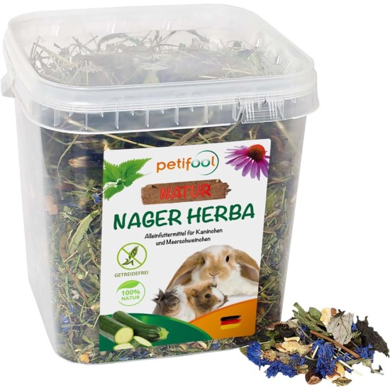 Blütenfest (flower festival), 380 g, supplementary feed for rodents, natural rodent feed for rabbits, guinea pigs, hamsters, chinchilla & more, no artificial additives, 100% natural, species-appropriate feed Blütenfest (flower festival), 380 g, supplementary feed for rodents, natural rodent feed for rabbits, guinea pigs, hamsters, chinchilla & more, no artificial additives, 100% natural, species-appropriate feed