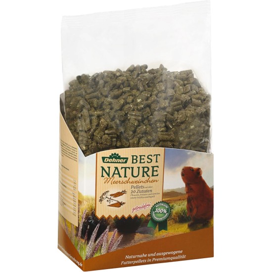 Dehner Best Nature Adult Rodent Food, Guinea Pig Food Pellets, 3 kg Dehner Best Nature Adult Rodent Food, Guinea Pig Food Pellets, 3 kg